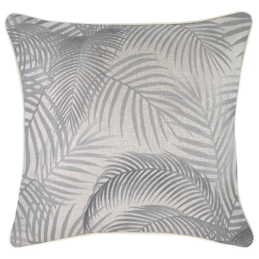 Cushion Cover-With Piping-Seminyak Smoke-45cm x 45cm - Home & Garden > Bedding
