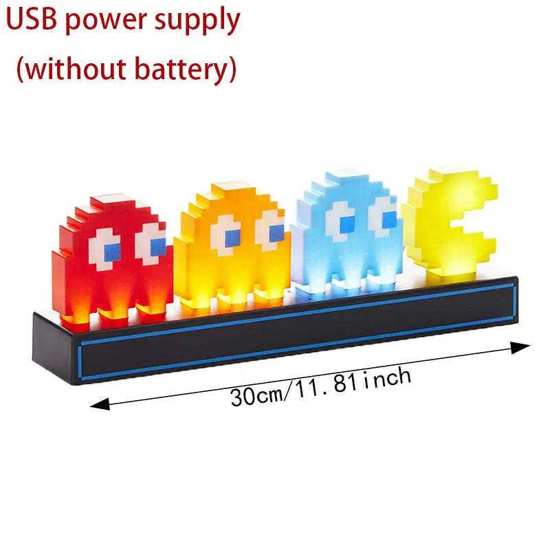 Cute Pac-Man Night Light Set with 3-Level Dimming - Home & Garden > Lighting > Night Lights & Ambient Lighting