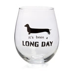 Dachshund Stemless Wine Glass - Home & Garden > Kitchenware