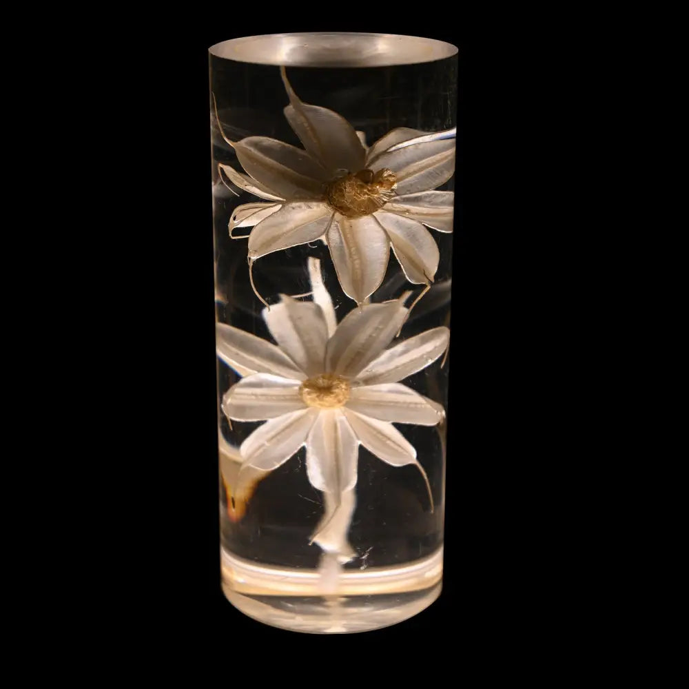 Daisy Eternal Flower Acrylic Table Lamp - Color-Changing LED USB Rechargeable Touch Control - Home & Garden > Lighting