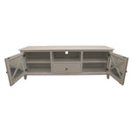 Daisy ETU Entertainment TV Unit 170cm Solid Acacia Wood Hampton - White - Furniture > Living Room
