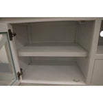 Daisy ETU Entertainment TV Unit 170cm Solid Acacia Wood Hampton - White - Furniture > Living Room