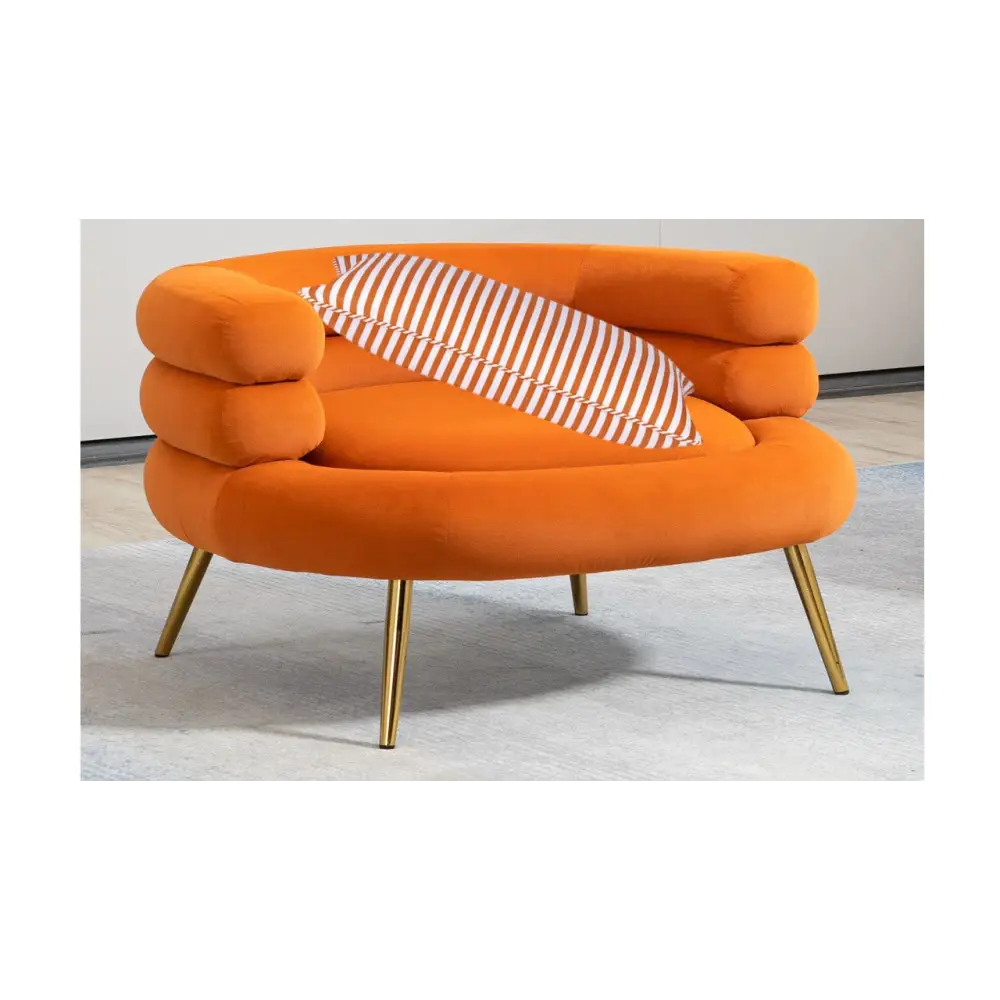 Dandi Orange & White Cushion Cover - Home & Garden > Decor