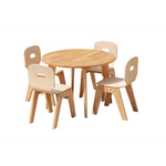 Danish Round table and 4 chairs - Baby & Kids > Kid’s Furniture > Kid’s Tables Chairs & Seats