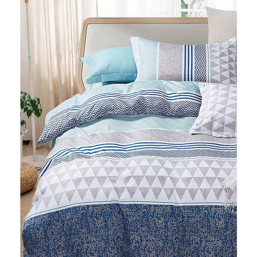 Danya Double Size Quilt/Duvet Cover Set - Home & Garden > Bedding > Duvet Covers