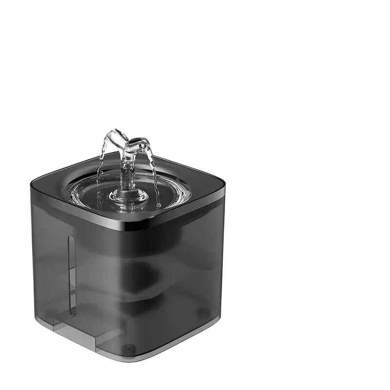 Dark gray pet automatic water dispenser [entry-level version] 161 * 161 * 153mm - Pet Care > Cat Supplies > Cat Bowls