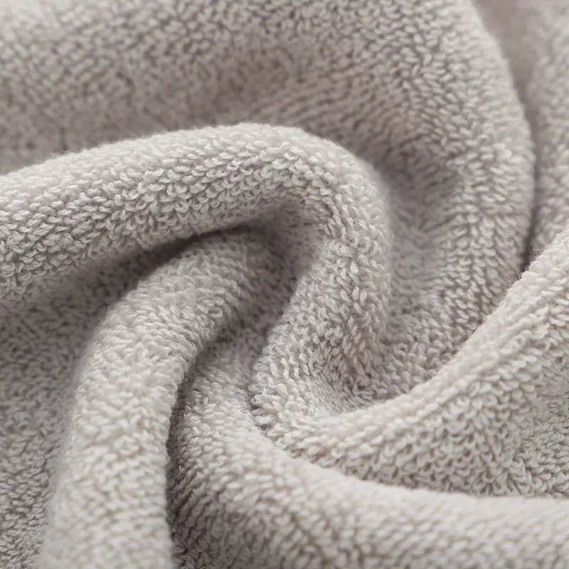 Dark Gray Soft Cotton Bath Towel - 70x140cm Quick Dry Super Absorbent - Home & Garden > Bathroom Accessories > Bath