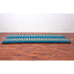 Day bed Roll Out Mattress XL Large Foldout Mat relaxation day bed camping or Yoga Matt Natural Kapok Filled BLUE