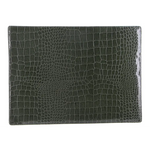 de Burg 4 Piece Table Place Mat Set Placemat with Croc Pattern - Green - Home & Garden > Kitchenware