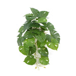Decorative Ceramic Bowl Potted Artificial Monstera Plant 30cm - Home & Garden > Artificial Plants