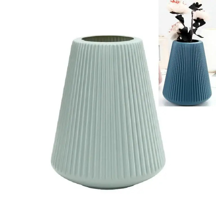 Decorative Wet and Dry Flower Vases for Creative Home Furnishings - Milk White - Home & Garden > Decor > Vases & Table