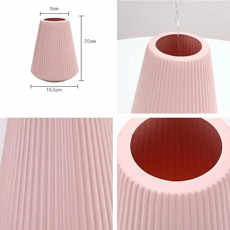 Decorative Wet and Dry Flower Vases for Creative Home Furnishings - Milk White - Home & Garden > Decor > Vases & Table