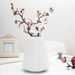 Decorative Wet and Dry Flower Vases for Creative Home Furnishings - Milk White - Home & Garden > Decor > Vases & Table
