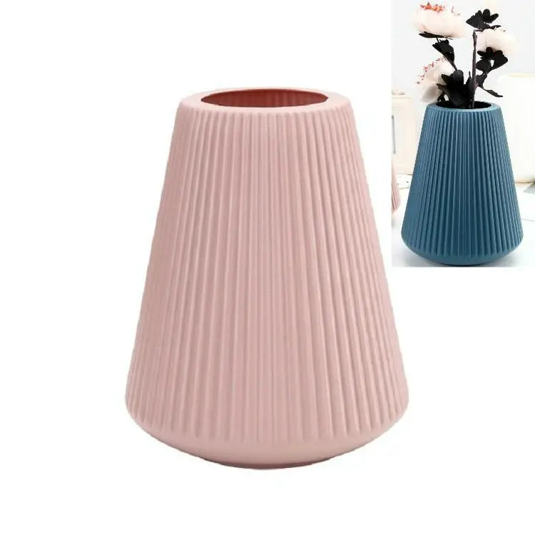 Decorative Wet and Dry Flower Vases for Creative Home Furnishings - Milk White - Home & Garden > Decor > Vases & Table