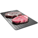 Defrost Express Defrosting Meat Tray - Miracle Aluminium Thawing Plate Board Mat - Appliances > Kitchen Appliances