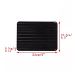 Defrost Express Defrosting Meat Tray - Miracle Aluminium Thawing Plate Board Mat - Appliances > Kitchen Appliances