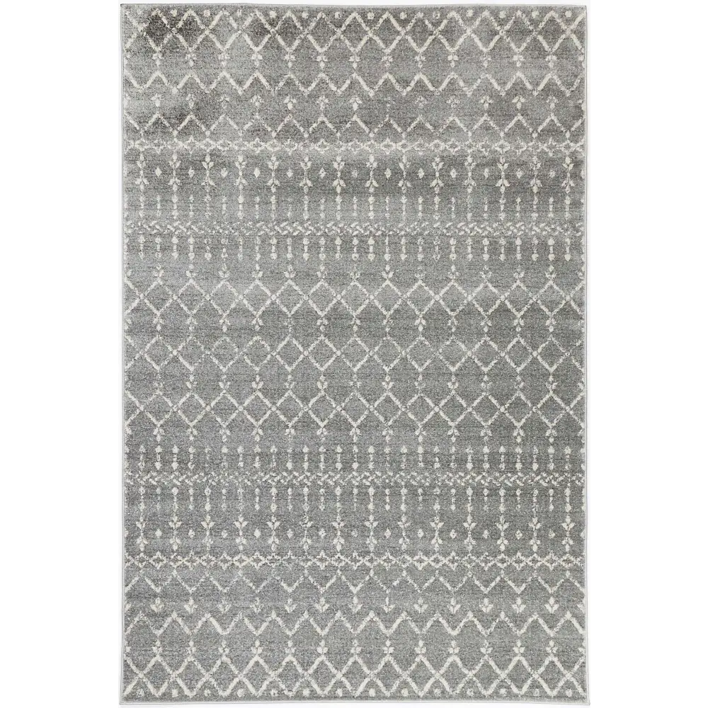 delicate-cassiday-grey-ivory-rug 80x300 - Home & Garden > Rugs