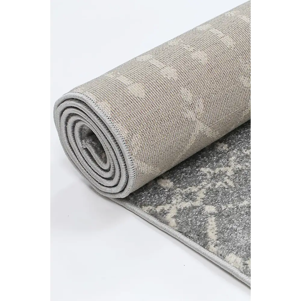 delicate-cassiday-grey-ivory-rug 80x300 - Home & Garden > Rugs