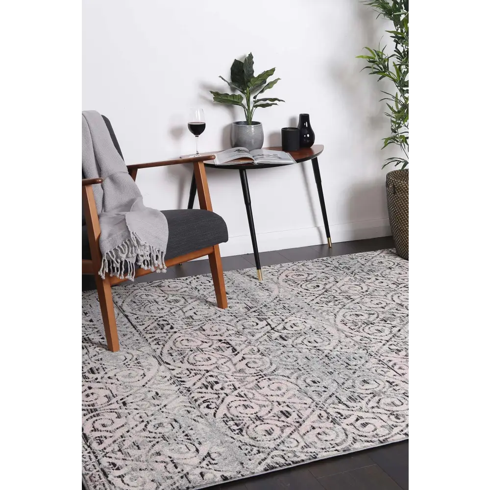 delicate-katherine-ash-ivory-rug 80x300 - Home & Garden > Rugs