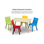 DELTA CHILDREN Kids Premium Table and Chairs Play Furniture Set Wooden Wood - Baby & Kids > Kid’s Furniture