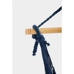 Deluxe Extra Large Mexican Hammock Chair in Outdoor Cotton Colour Blue - Home & Garden > Hammocks