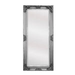 Deluxe French Provincial Ornate Mirror - Antique Silver - 90cm x 170cm - Home & Garden > Decor
