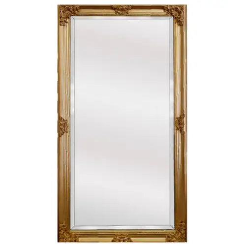 Deluxe French Provincial Ornate Mirror - Gold - X large 210cm x 110cm - Home & Garden > Decor