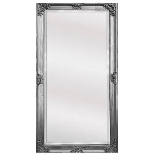 Deluxe French Provincial Ornate Mirror - Silver - X large 210cm x 110cm - Home & Garden > Decor