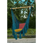 Deluxe Hammock Swing Chair in Plain in Bondi Colour - Home & Garden > Hammocks