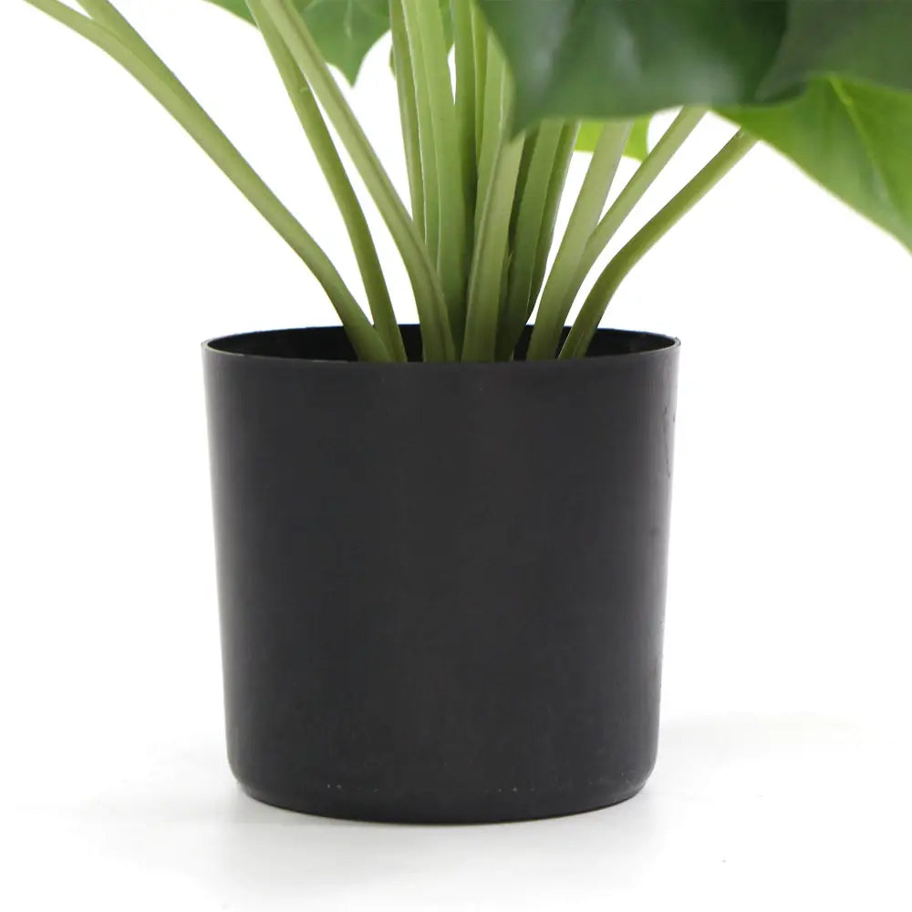 Dense Potted Artificial Split Philodendron Plant With Real Touch Leaves 50cm - Home & Garden > Artificial Plants