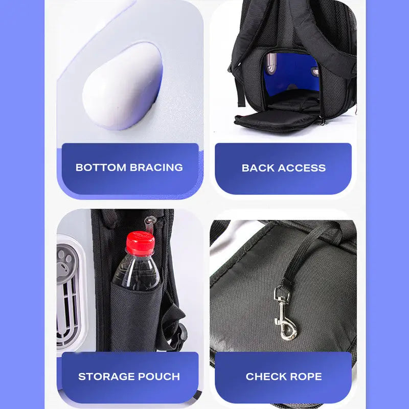 Designed cat bag for going out portable backpack space capsule large capacity breathable school bag pet bag summer pet