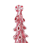 Desktop Miniature Christmas Tree with Candy Cane Top - Occasions > Christmas > Christmas Trees