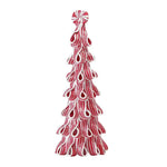 Desktop Miniature Christmas Tree with Candy Cane Top - Occasions > Christmas > Christmas Trees