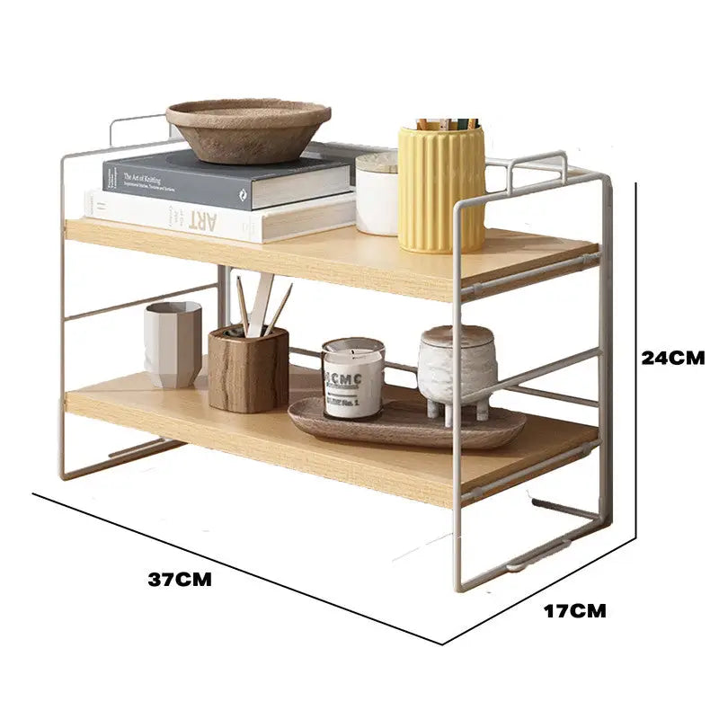 Desktop Storage Rack Bookshelf Office - Furniture > Office > Desks