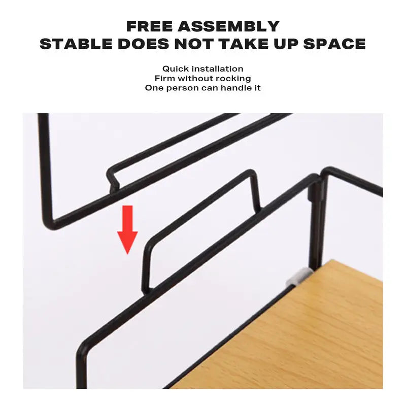 Desktop Storage Rack Bookshelf Office - Furniture > Office > Desks
