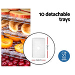 Devanti 10 Trays Food Dehydrator - Appliances > Appliances Others