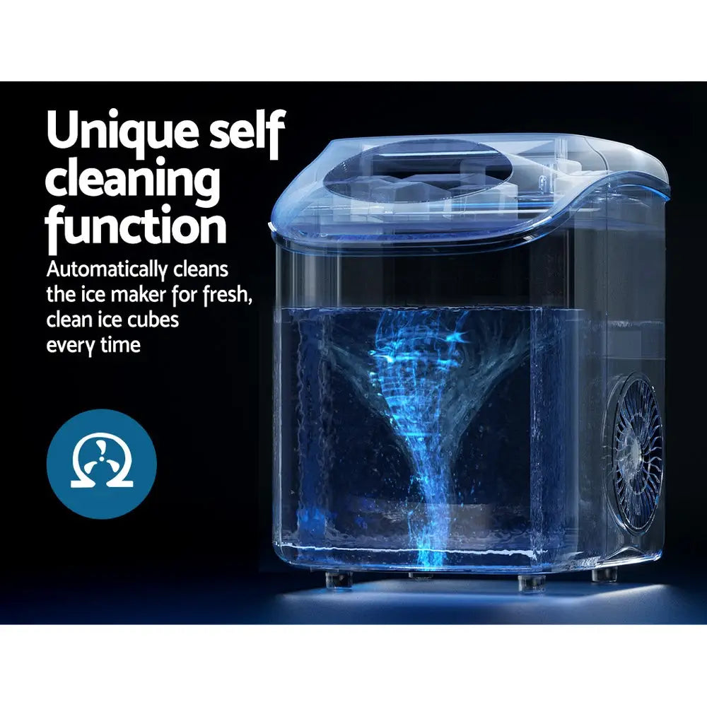 Devanti 15kg Nugget Ice Maker Machine - Appliances > Kitchen Appliances