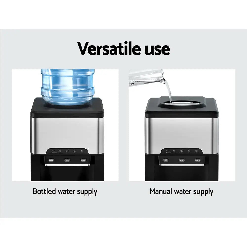 Devanti 20kg Ice Maker Machine with Water Dipenser - Appliances > Kitchen Appliances