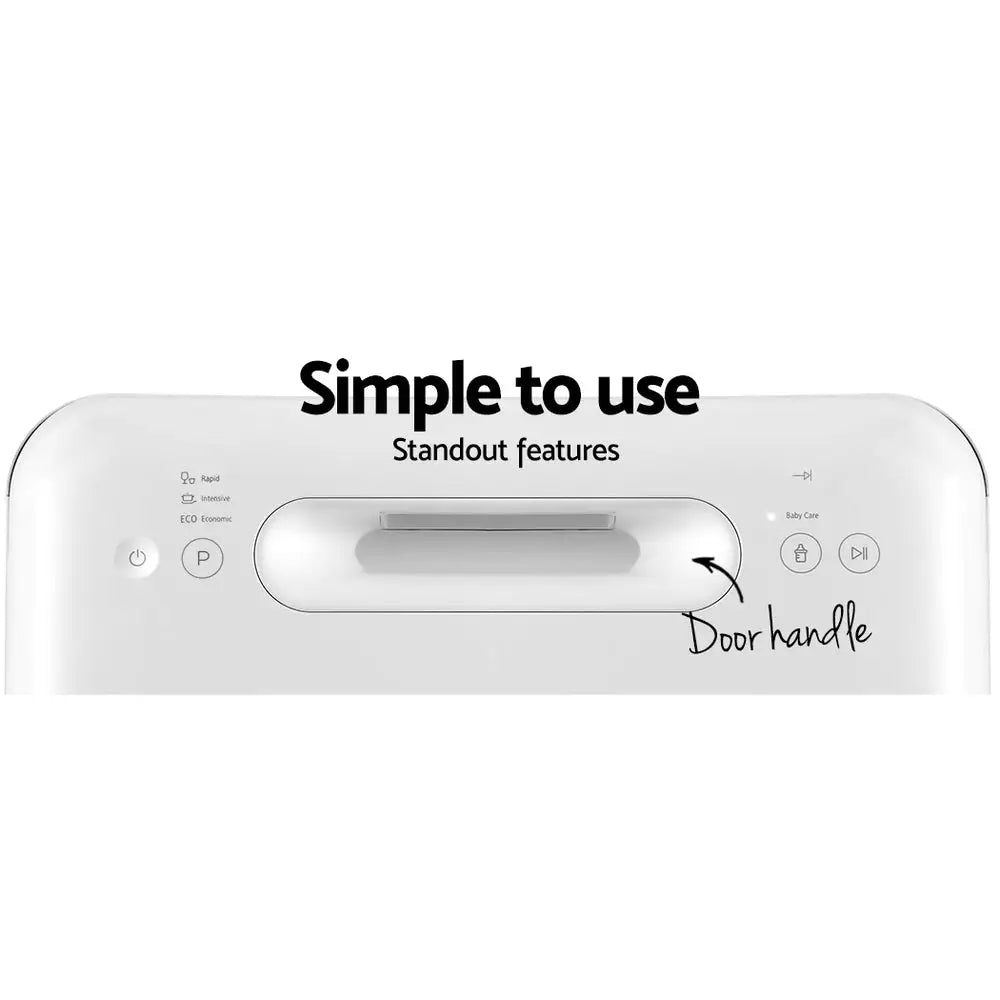 Devanti 3 Place Settings Benchtop Dishwasher - Appliances > Kitchen Appliances
