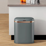 Devanti 38L Motion Sensor Bin Rubbish Automatic Grey - Home & Garden > Kitchen Bins