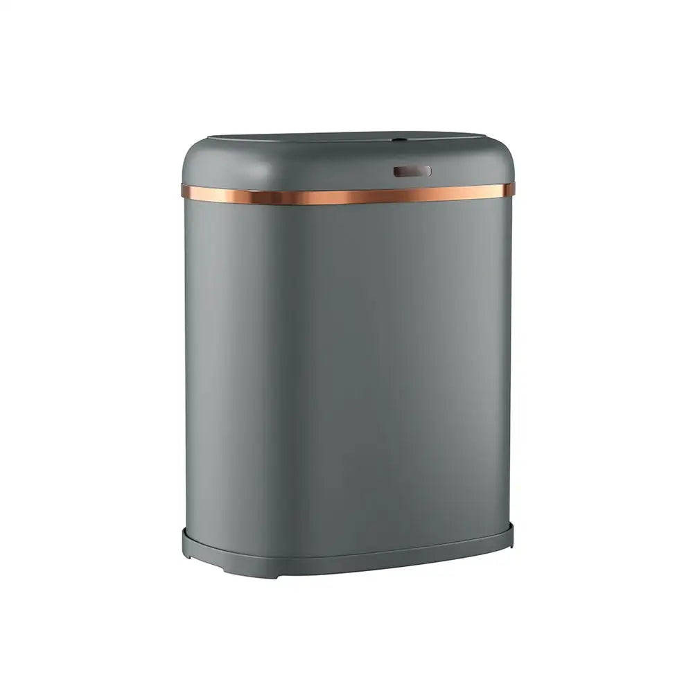 Devanti 38L Motion Sensor Bin Rubbish Automatic Grey - Home & Garden > Kitchen Bins
