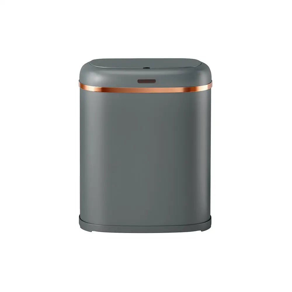 Devanti 38L Motion Sensor Bin Rubbish Automatic Grey - Home & Garden > Kitchen Bins