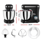Devanti 3in1 Stand Mixer 8 Speed 5L Mix Master 400W Black - Appliances > Kitchen Appliances