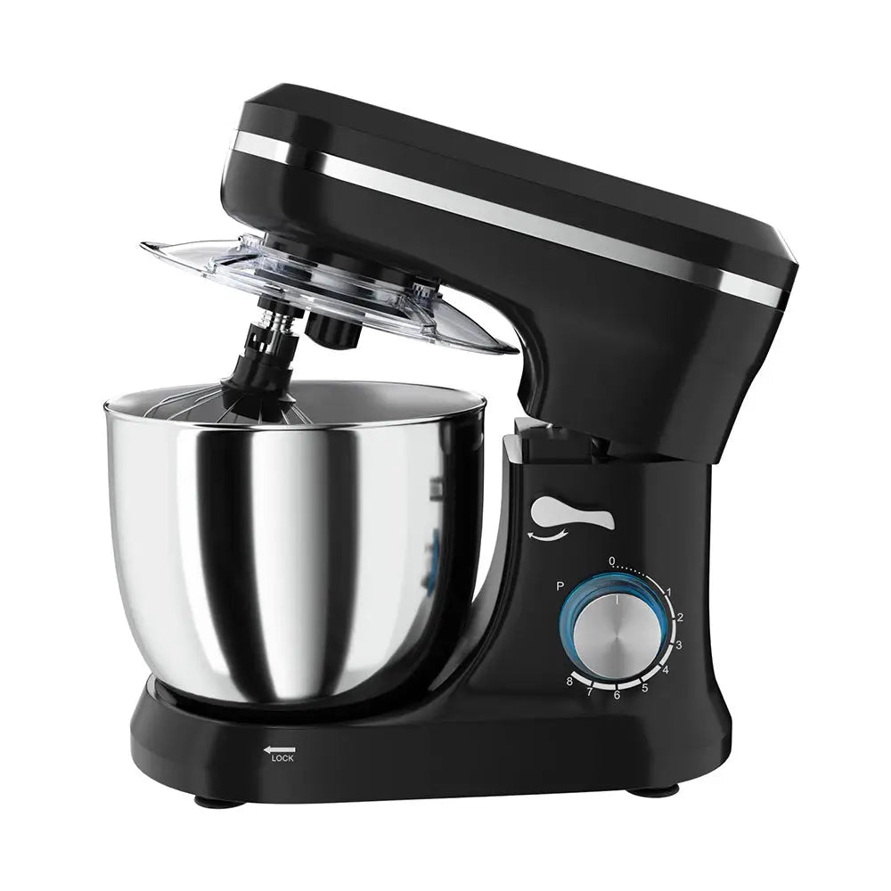 Devanti 3in1 Stand Mixer 8 Speed 5L Mix Master 400W Black - Appliances > Kitchen Appliances