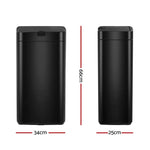 Devanti 45L Motion Sensor Bin Rubbish Automatic Black - Home & Garden > Kitchen Bins