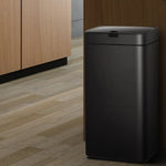 Devanti 45L Motion Sensor Bin Rubbish Automatic Black - Home & Garden > Kitchen Bins
