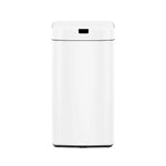 Devanti 45L Motion Sensor Bin Rubbish Automatic White - Home & Garden > Kitchen Bins