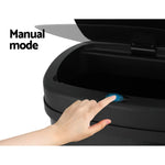 Devanti 50L Sensor Bin Motion Rubbish Automatic Black - Appliances > Kitchen Appliances