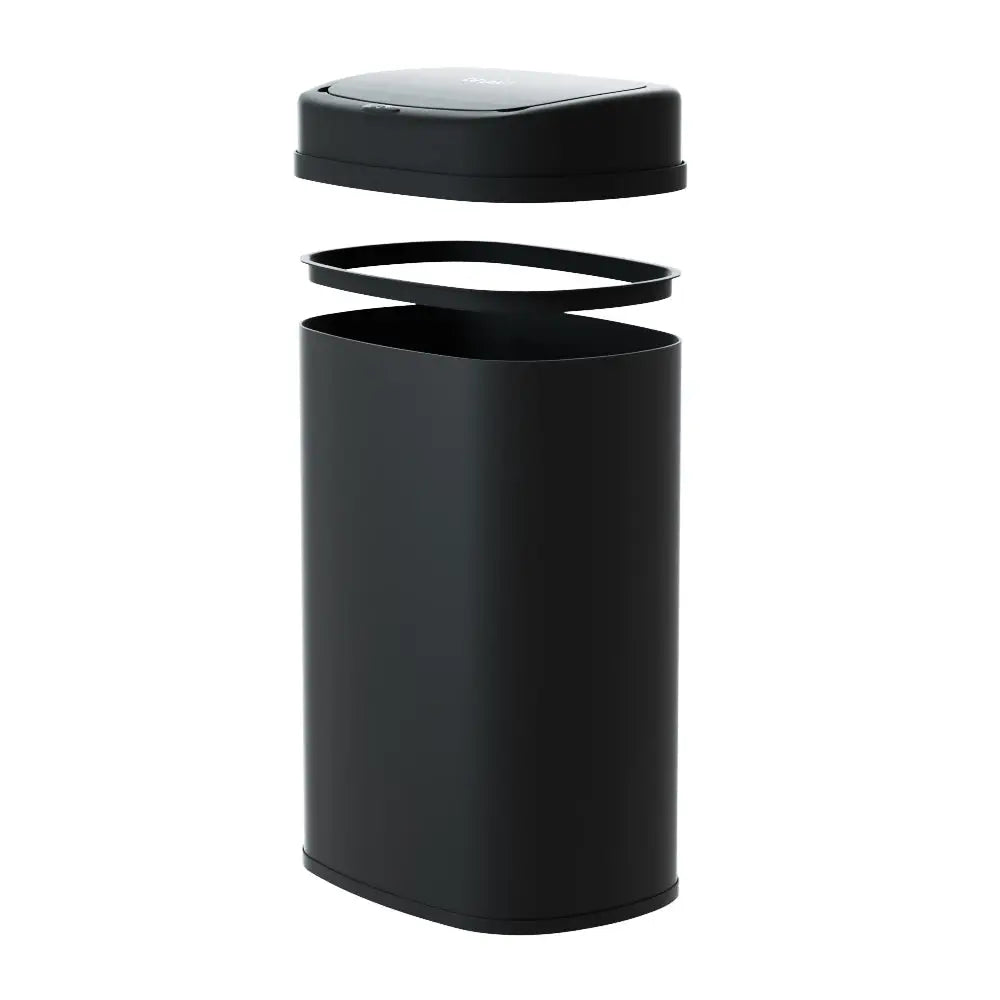 Devanti 50L Sensor Bin Motion Rubbish Automatic Black - Appliances > Kitchen Appliances