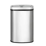 Devanti 50L Sensor Bin Motion Rubbish Automatic Silver - Appliances > Kitchen Appliances